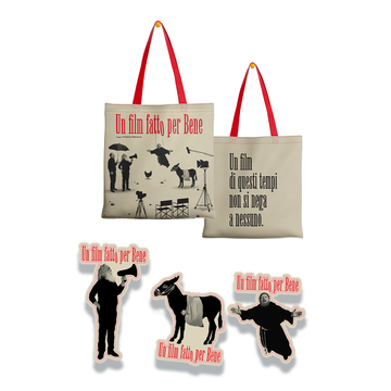 Un film fatto per Bene - Shopper + Set di 3 sticker