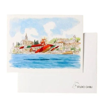 CARTOLINA IDROVOLANTE - PORCO ROSSO
