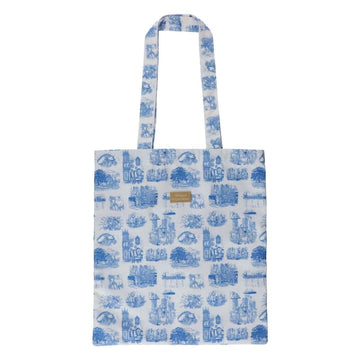 TOTE BAG BLU - I SOSPIRI DEL MIO CUORE
