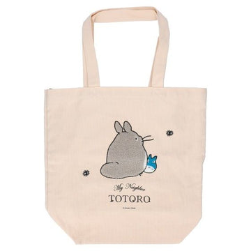TOTE BAG CANVAS RICAMATA - IL MIO VICINO TOTORO