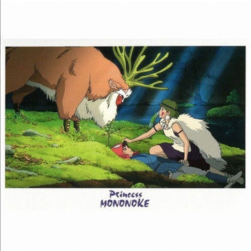 CARTOLINA PRINCESS MONONOKE - PRINCIPESSA MONONOKE