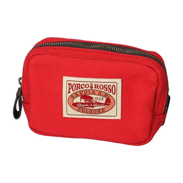 BORSELLINO ZIP IN COTONE - PORCO ROSSO