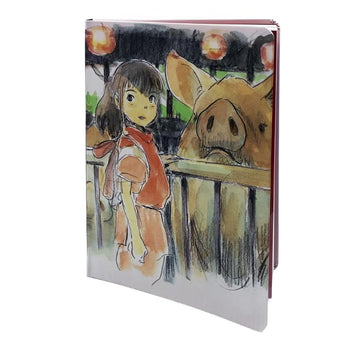 QUADERNO COPERTINA MORBIDA CHICHIRO - LA CITTA' INCANTATA