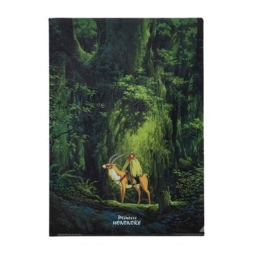 RACCOGLITORE A4 ASHITAKA NEL BOSCO - PRINCIPESSA MONONOKE
