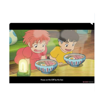 RACCOGLITORE A4 PONYO E SOSUKE - PONYO SULLA SCOGLIERA