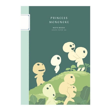 NOTEBOOK QUADRETTI - PRINCIPESSA MONONOKE