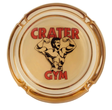 LIMITED EDITION - CRATER GYM GLASS ASHTRAY X LOVE LIES BLEEDING