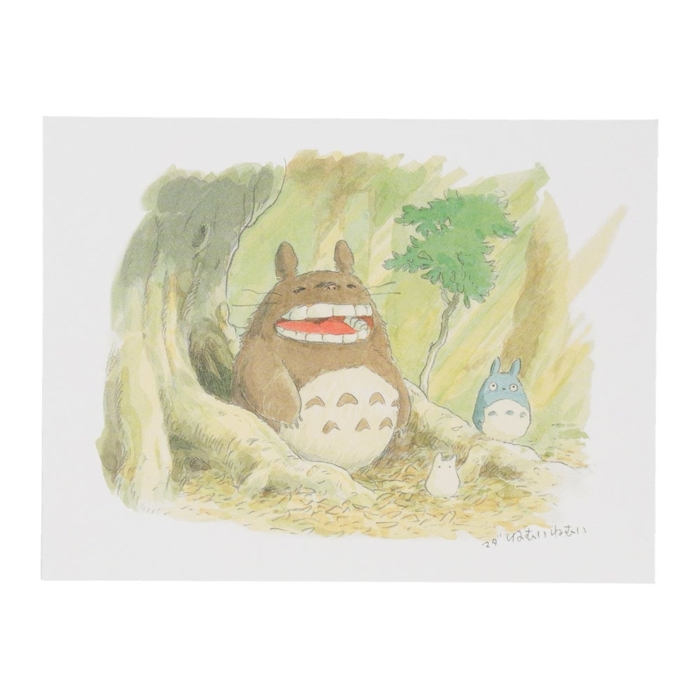 CARTOLINA PRIMAVERA - IL MIO VICINO TOTORO