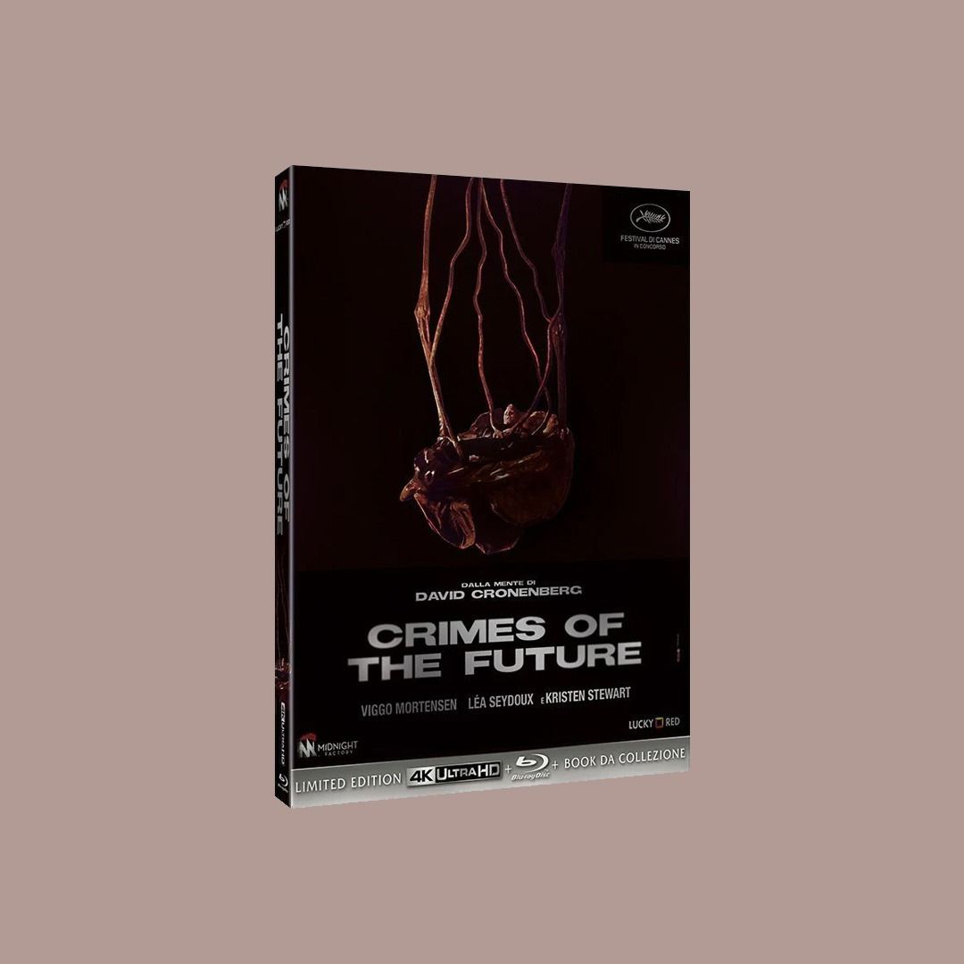 CRIMES OF THE FUTURE - LIMITED EDITION 4K ULTRA HD + BLURAY + BOOK