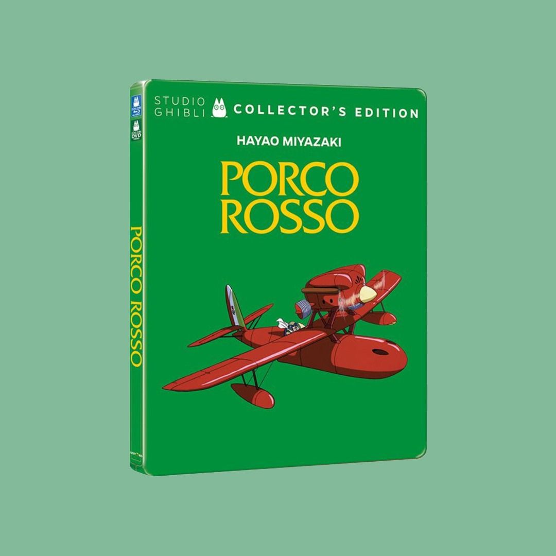 STEELBOOK (DVD e BLU-RAY) - PORCO ROSSO