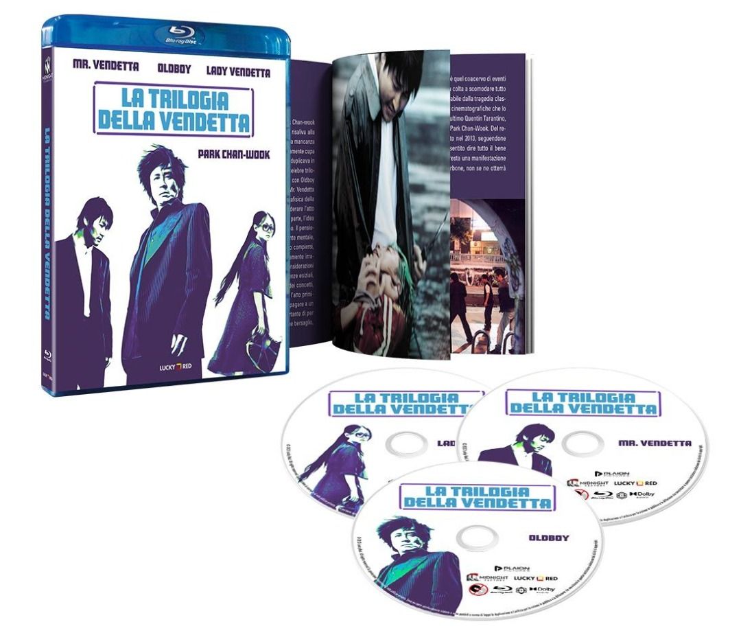 LA TRILOGIA DELLA VENDETTA - BOX SET 3 BLU - RAY