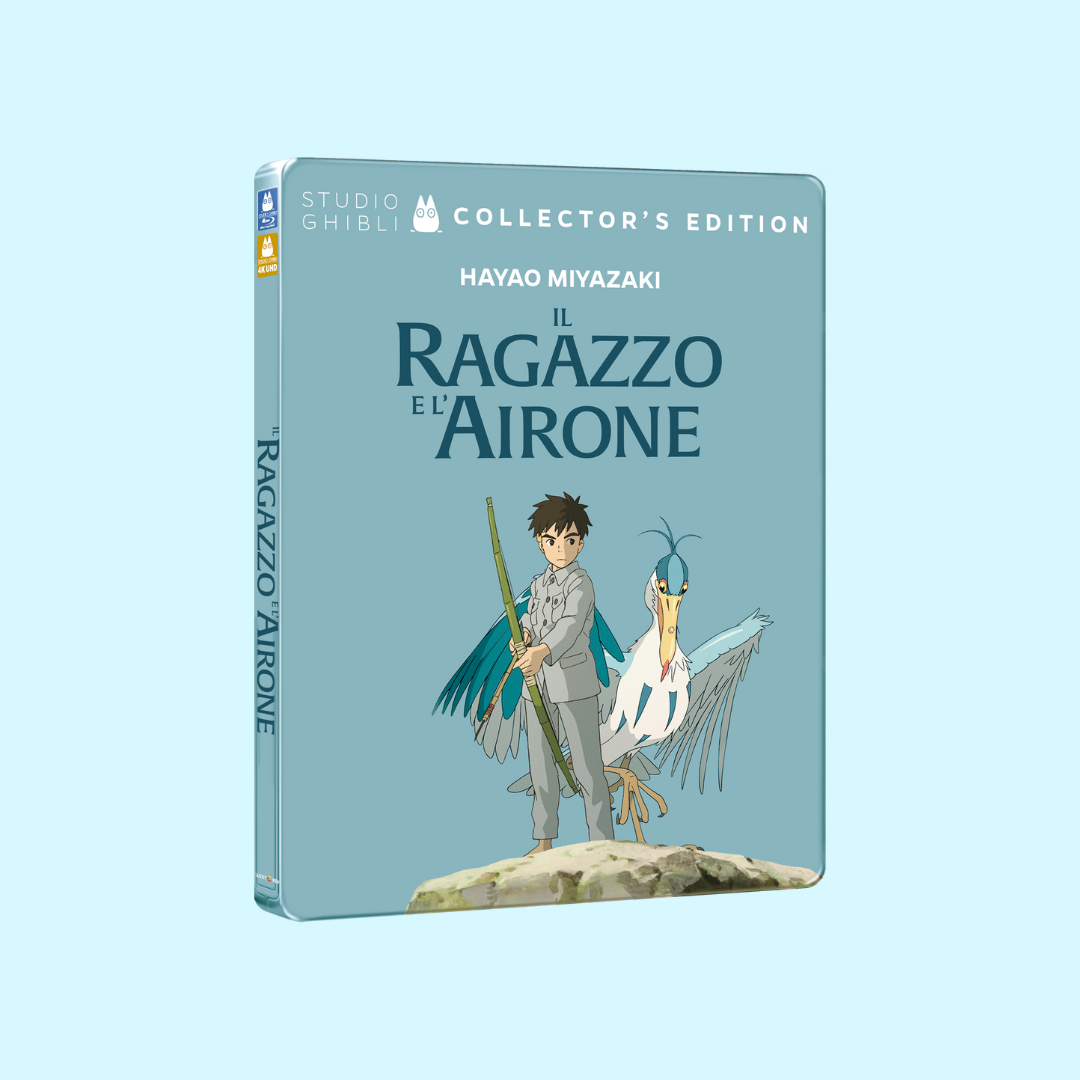 STEELBOOK (DVD e BLU-RAY) - IL RAGAZZO E L'AIRONE